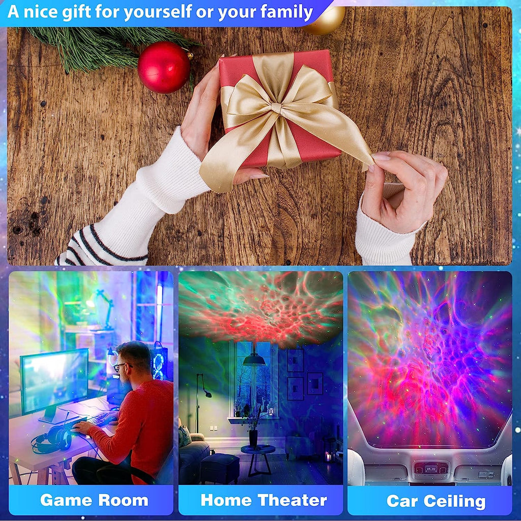 FSSQLBFLC Astronaut Galaxy Projector, Night Light for Kids, Space-Theme | Star Projector Casts a Dreamy Nebula on Your Bedroom Ceiling. Remote & Timer, 8 Light Modes. Great Gift & Bedroom Decor.