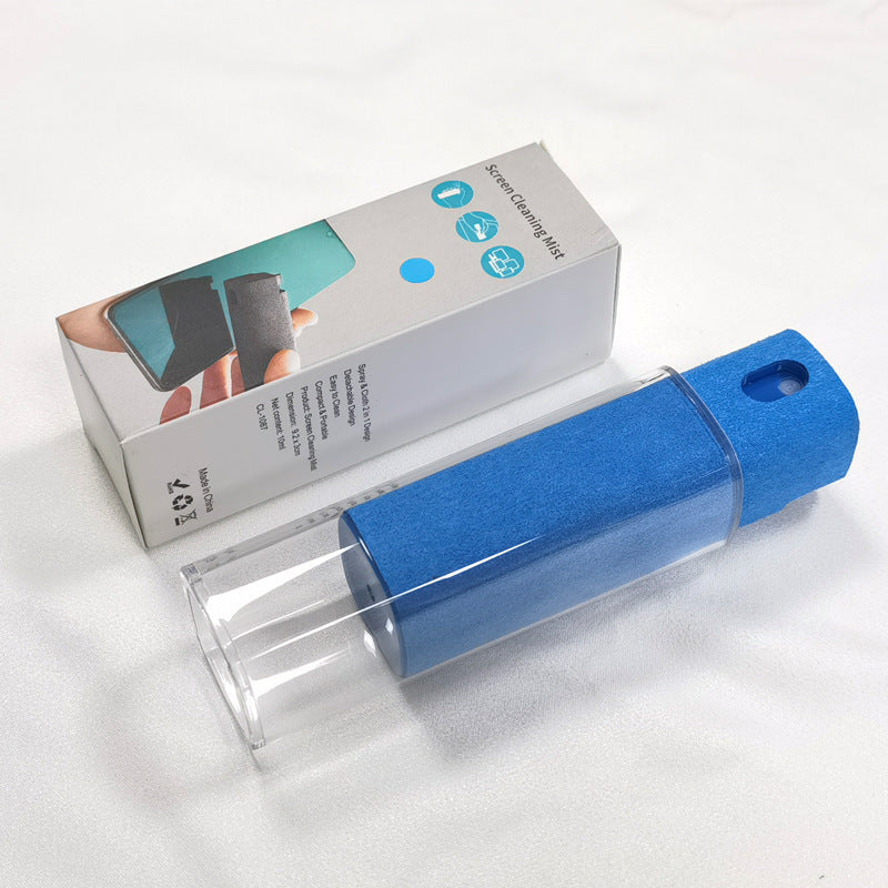 2-in-1 Portable Screen Cleaner Kit — For Phones, Laptops & Tablets